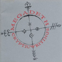 MEGADETH / Cryptic Writings